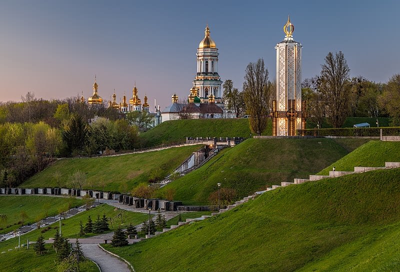 Парк Вічної Слави - Оглядові майданчики Києва